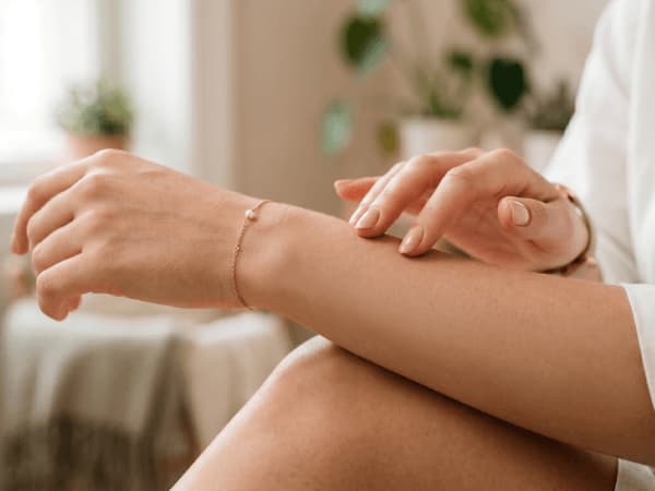 Risultato dopo trattamento laser su bracico