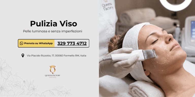 servizio pulizia viso estetista roma nord